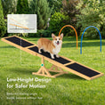 Load image into Gallery viewer, Pupstacle 71" Wooden Dog Agility Seesaw with Anti-Slip Surface Yellow
