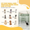 Load image into Gallery viewer, Dog Gate, 30" Extra Tall Pet Gate with Cat Door, Includes 2.8" and 5.5" Extension Kits, Pressure Mounted Stair Gate for Doorways, Hallways, Stairways, 30"-41" Width
