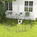 Load image into Gallery viewer, Dog Pen 12 Panels Puppy Pen Heavy Duty Pet Playpen for Indoor Outdoor for Dogs, Rabbits, Ducks 60cm High
