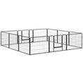Load image into Gallery viewer, Dog Pen 12 Panels Puppy Pen Heavy Duty Pet Playpen for Indoor Outdoor for Dogs, Rabbits, Ducks 60cm High
