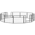 Load image into Gallery viewer, Dog Pen 12 Panels Puppy Pen Heavy Duty Pet Playpen for Indoor Outdoor for Dogs, Rabbits, Ducks 60cm High
