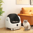 Load image into Gallery viewer, Self Cleaning Cat Litter Tray Top Opening Design, Automatic Litter Box More Space for Multiple & Senior, Large Cats, Integrated Security Protection, Odor-Free,  Instant Cleaning & Easy Scooping
