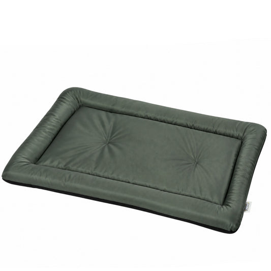 Waterproof Dog Bed, Foldable Pet Bed with Anti-Slip Bottom, Oxford Fabric, Machine Washable, Scratch Resistant Outdoor for Small Dogs and Cats, 90L x 60W x 5H cm, Green