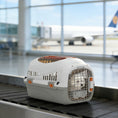 Charger l'image dans la visionneuse de la galerie, Hard-Sided Travel Pet Carrier, Plastic Dog and Cat Kennel for Small Dogs and Cats, Portable Crate with Steel Wire Door, Feed Bowl, Secure Lock for Car, Airplane, Outdoor
