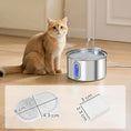 Load image into Gallery viewer, Cat Water Fountain Filters, 16 Pcs Activated Carbon Pet Water Fountain Filters for 3.2L/2.5L Pet Water Dispenser, Triple Filtration and High Efficiency
