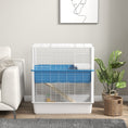 Load image into Gallery viewer, Large Hamster Cage with Accessories, Rat Cage Gerbil Habitat with Detachable Bottom, Ramps, Platform, Food Bowl, Water Bottle, 31" x 18" x 35"

