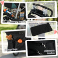 Load image into Gallery viewer, Dog Stroller for Small Dogs, 3 Wheel Foldable Pet Stroller with 12" Rubber Wheels, Mesh Window, One-Foot Brake, Storage Basket and Cup Holder, Up to 22 LBS, Dark Green

