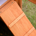 Load image into Gallery viewer, Large Rabbit Hutch Outdoor, Guinea Pig Hutch, Wooden Small Animal House, with Rabbit Run, 215 x 63 x 97 cm
