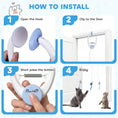Load image into Gallery viewer, Interactive Cat Toys for Indoor Kittens & Adult, Smart Touch Automatic Cat Toy, USB Rechargeable Door Hanging Bouncing Mouse Teaser for Kitten Exercise and Enrichment
