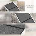 Load image into Gallery viewer, Pet Ramp Bed Steps for Dogs Cats Non-slip Carpet Top Platform Pine Wood 59"L x 16"W x 20"H White
