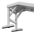 Load image into Gallery viewer, Pet Ramp Bed Steps for Dogs Cats Non-slip Carpet Top Platform Pine Wood 59"L x 16"W x 20"H White

