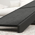Load image into Gallery viewer, Pet Ramp Bed Steps for Dogs Cats Non-slip Carpet Top Platform Pine Wood 59"L x 16"W x 20"H Black
