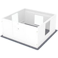 Load image into Gallery viewer, Whelping Box for Dogs, Dog Whelping Box, Dog Playpen Fence Exercise Play Pen with Water-Resistant Washable Whelping Pad, Adjustable Entrance, Non-Slip Pads, for Medium Dogs, Puppies, 100 x 96cm
