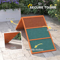 Load image into Gallery viewer, Dog Agility Equipment, Dog Playground Equipment with Non-slip Surface, A-frame, Agility Ramp for All Breeds, for Garden, Park, Puppy Obstacle Course, Orange
