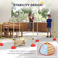 Load image into Gallery viewer, 4 Piece Agility Training Equipment for Dogs with Height Adjustable Jump Hurdle, Bag, Portable, Easy Assemble Dog Outdoor Obstacle Course for Training
