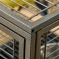 Load image into Gallery viewer, Bird Cage Budgie Cage for Budgie, Lovebirds, Green Cheek Canary, Parakeet, Cockatiel, Travel Breeding Cage w/ Wooden Perch Handle, 48 x 38 x 65 cm
