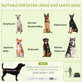 Load image into Gallery viewer, Pop Up Dog Tent for Extra Large and Large Dogs, Portable Pet Camping Tent with Carrying Bag for Beach, Backyard, Home, Green
