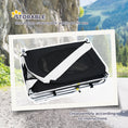 Load image into Gallery viewer, Steel Dog Bike Trailer Pet Cart Carrier for Bicycle Kit Water Resistant with Hitch Coupler Travel White and Black
