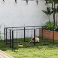 Load image into Gallery viewer, Dog Pen 6 Panels Puppy Pen Heavy Duty Pet Playpen for Indoor Outdoor for Dogs, Rabbits, Ducks 60cm High
