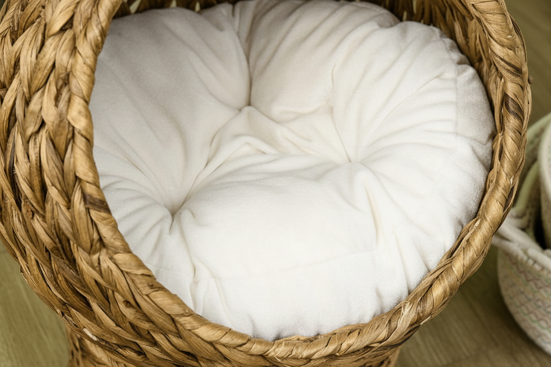 优化藤编篮子与枕头
