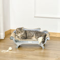 Load image into Gallery viewer, Cat Scratching Board Cardboard Cat Scratchers Lounger, 60 x 29 x 26.5cm
