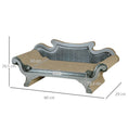 Load image into Gallery viewer, Cat Scratching Board Cardboard Cat Scratchers Lounger, 60 x 29 x 26.5cm
