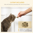 Load image into Gallery viewer, Cat Scratching Board Cardboard Cat Scratchers Lounger, 60 x 29 x 26.5cm
