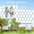 Load image into Gallery viewer, Metal Chicken Coop, Walk-in Large Chicken Run, Poultry Cage for Backyard Hen, Duck, Rabbit with Water- and UV-Protection Cover, for 30-40 Chickens, 9.8' x 32.8' x 6.4'
