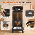 Load image into Gallery viewer, Automatic Dog Feeder Large Breed, 15L/63 Cups Anti-Clog Dog Food Dispenser for Large Kibble up to 23mm, Elevated Design,  Dual Power, Easy to Set Up
