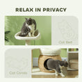 Charger l'image dans la visionneuse de la galerie, 31" Cat Tree, Cat Tower with Sisal Scratching Posts, Cat Condo, Cat Beds, Platform, Toy Ball, Cat Activity Center for Indoor Cats, Cream White
