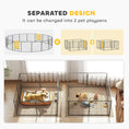 Load image into Gallery viewer, Dog Pen 16 Panels Puppy Pen Heavy Duty Pet Playpen for Indoor Outdoor for Dogs, Rabbits, Ducks 80cm High
