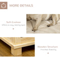 Load image into Gallery viewer, Wooden Dog Crate End Table w/ Double Doors, Furniture Style Dog Crate for Medium Dogs, Indoor Use w/ Soft Washable Cushion
