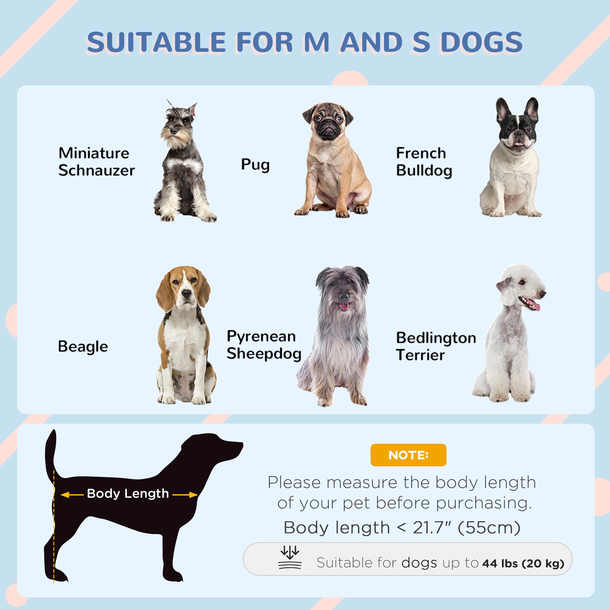 Dog House Outdoor, Elevated Dog House Dog Bed with Removable Cover, Mesh Windows, Storage Bag, for Small and Medium-Sized Dogs, Grey