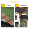 Load image into Gallery viewer, Rabbit Hutch Guinea Pig Hutch Wooden House with Run, 2 Tier Pet Cage Outdoor with No-leak Plastic Trays, 157.4 x 53 x 93.5cm, Yellow
