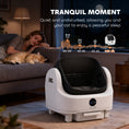 Load image into Gallery viewer, Self Cleaning Cat Litter Tray Top Opening Design, Automatic Litter Box More Space for Multiple & Senior, Large Cats, Integrated Security Protection, Odor-Free,  Instant Cleaning & Easy Scooping
