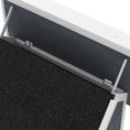 Load image into Gallery viewer, Outdoor Cat House, Wooden Feral Cat Shelter, Water-Resistant Hide Home with Openable Asphalt Roof, Three Doors, 77 x 57.5 x 68cm - Grey

