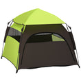 Load image into Gallery viewer, Pop Up Dog Tent for Extra Large and Large Dogs, Portable Pet Camping Tent with Carrying Bag for Beach, Backyard, Home, Green
