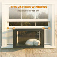 Load image into Gallery viewer, Cat Window Box Catio, Outdoor Indoor Cat Enclosure with Clear Panels, Universal Window Perch for Wall 25"–41", Catio for Indoor Pet Sunbathing, Napping & Overlooking
