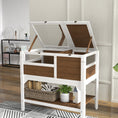 Load image into Gallery viewer, Tortoise House w/ Shelf, Small Pet Reptile Wooden House w/ Hide Shelter Den and Run, Lamp Holder, Tray, for Indoors, Outdoors - Brown
