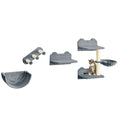 Load image into Gallery viewer, 4PCs Wall Mounted Cat Tree Cat Wall Shelves Furniture Climbing Shelf Set Kitten Activity Centre w/ Hammock, Scratching Post - Grey
