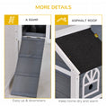 Load image into Gallery viewer, 2 Tiers Rabbit Hutch and Run Wooden Guinea Pig Hutch Outdoor with Sliding Tray, Ramp, Water-resistant Roof, for 2-4 Rabbits, Grey
