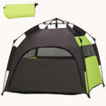 Load image into Gallery viewer, Pop-up Camping Tent for Extra Large and Large Dogs with Carry Bag Green
