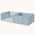 Load image into Gallery viewer, Whelping Box for Dogs and Puppies with Removable Doors, 81" x 39" x 20", Gray
