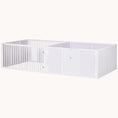 Load image into Gallery viewer, Whelping Box for Dogs amd Puppies with Removable Doors, 81" x 39" x 20", White
