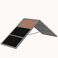 Load image into Gallery viewer, Pupstacle A-Frame Dog Agility Ramp with Non-Slip Surface Gray

