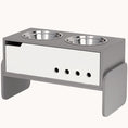 Load image into Gallery viewer, 3 Height Adjustable Raised Dog Bowls with Slow Feeder Mat, for Medium to Extra Large Dogs

