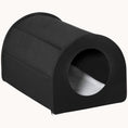 Load image into Gallery viewer, Dome Heated Cat House Portable and Waterproof Pet Shelter for Kitty in Winter, Black

