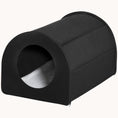 Load image into Gallery viewer, Dome Heated Cat House Portable and Waterproof Pet Shelter for Kitty in Winter, Black
