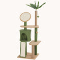 Load image into Gallery viewer, 55" Cat Tree with Scratching Posts Condo for Large Cats,Green
