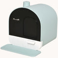 Load image into Gallery viewer, Covered Cat Litter Box with Tray, Filter & Scoop, 17" x 17" x 18.5", Green
